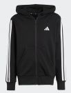 Felpa sportiva aperta Adidas - black