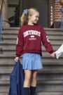 Maglia in felpa Only - bordeaux