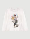 T-shirt manica lunga Melby - milk