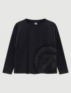 T-shirt manica lunga sportiva Uncoventional - nero