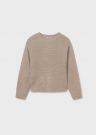 Pullover manica lunga Mayoral - sesamo