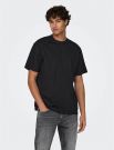 T-shirt manica corta Only & Sons - black