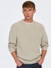 Maglia manica lunga Only & Sons - silver
