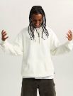 Maglia in felpa cappuccio Vans - white