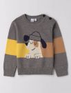 Pullover manica lunga I Do - grigio