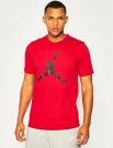 T-shirt manica corta sportiva Nike Jordan - rosso