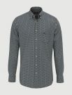 Camicia manica lunga casual Fynch-hatton - verde