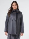 Giaccone curvy Persona - grigio medio