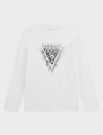 T-shirt manica lunga Guess - white