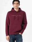 Maglia in felpa cappuccio Tommy Jeans - wine