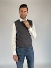 Pullover senza maniche Morgano - grigio medio