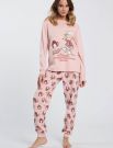 Pigiama lungo Happy People - rosa