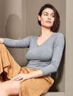 Maglia manica lunga Sublyme - grey