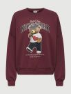 Maglia in felpa Only - vino