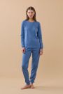 Pigiama lungo Noidinotte - blu