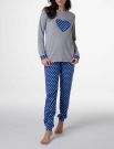 Pigiama lungo Lovable - grigio