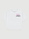 T-shirt manica corta Abercrombie & Fitch - white