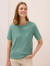 T-shirt manica corta Cecil - verde scuro