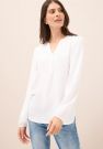 Camicia manica lunga curvy. scollo a ... - bianco