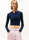 Cardigan Tommy Jeans - blu notte