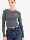 Maglia manica lunga Tommy Jeans - grigio scuro