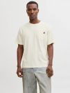 T-shirt manica corta Jack & Jones - panna