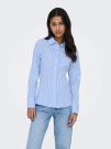 Camicia manica lunga giovane Only - bianco azzurro
