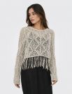 Maglia manica lunga Only - beige