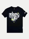 T-shirt manica corta sportiva Nike - nero
