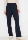 Pantalone curvy in jersey. vita alta,... - blu