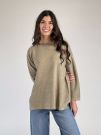 Maglia manica lunga Emme - beige
