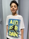 T-shirt manica corta sportiva Jordan - white
