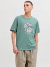 T-shirt manica corta Jack & Jones - verde acqua