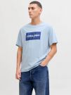T-shirt manica corta Jack & Jones - azzurro