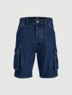 Bermuda jeans Jack & Jones - blu denim