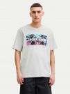 T-shirt manica corta Jack & Jones - glacier gray