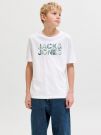 T-shirt manica corta Jack & Jones - white