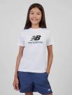 T-shirt manica corta sportiva Newbalance - bright white