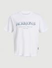 T-shirt manica corta Jack & Jones - white