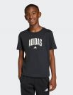 T-shirt manica corta sportiva Adidas - black
