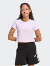 T-shirt manica corta sportiva Adidas - lavanda