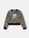 Maglia in felpa Guess - leopardo