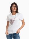 T-shirt manica corta Liu Jo - bianco
