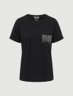 T-shirt manica corta Liu Jo - nero
