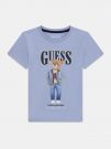 T-shirt manica corta Guess - azzurro