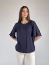 T-shirt manica corta Pennyblack - blu