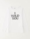 T-shirt I Do - white