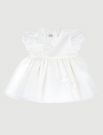 Abito manica corta elegante Chicco - panna