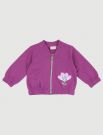 Maglia in felpa aperta Chicco - fuxia