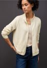 Maglia in felpa aperta Street One - beige